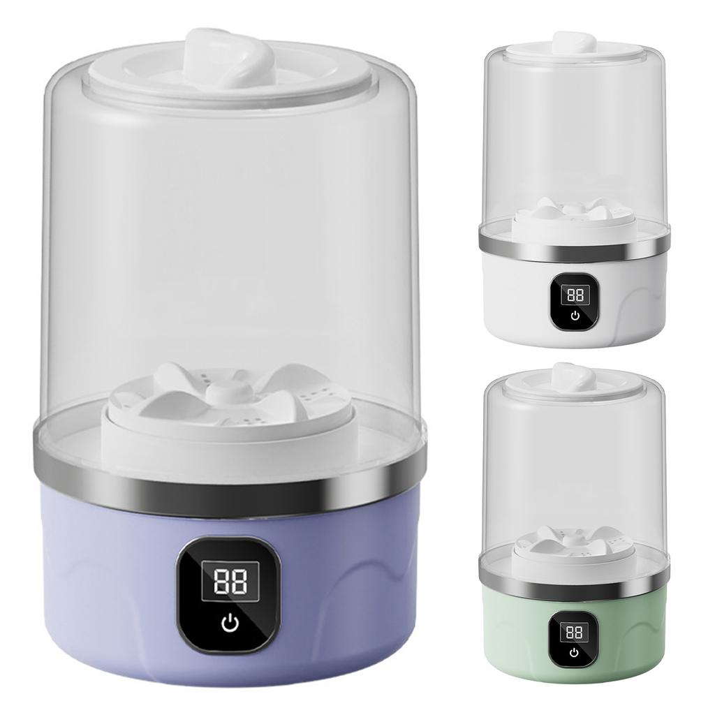 Automatic Laundry Cup with Laundry Cup Portable Washing Machine Rechargeable Mini Special Washer for Travel Home and Dormitory