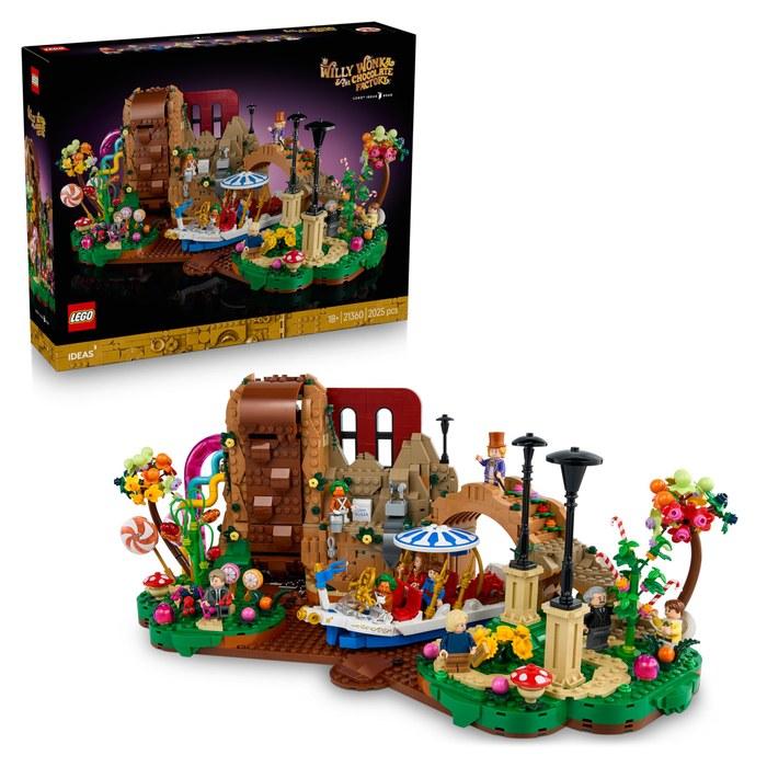 LEGO Ideas Willy Wonka and the Chocolate Factory 21360 Brown