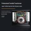 600W*2 High-Power Professional Amplifier for Stage and Conference Room Performance