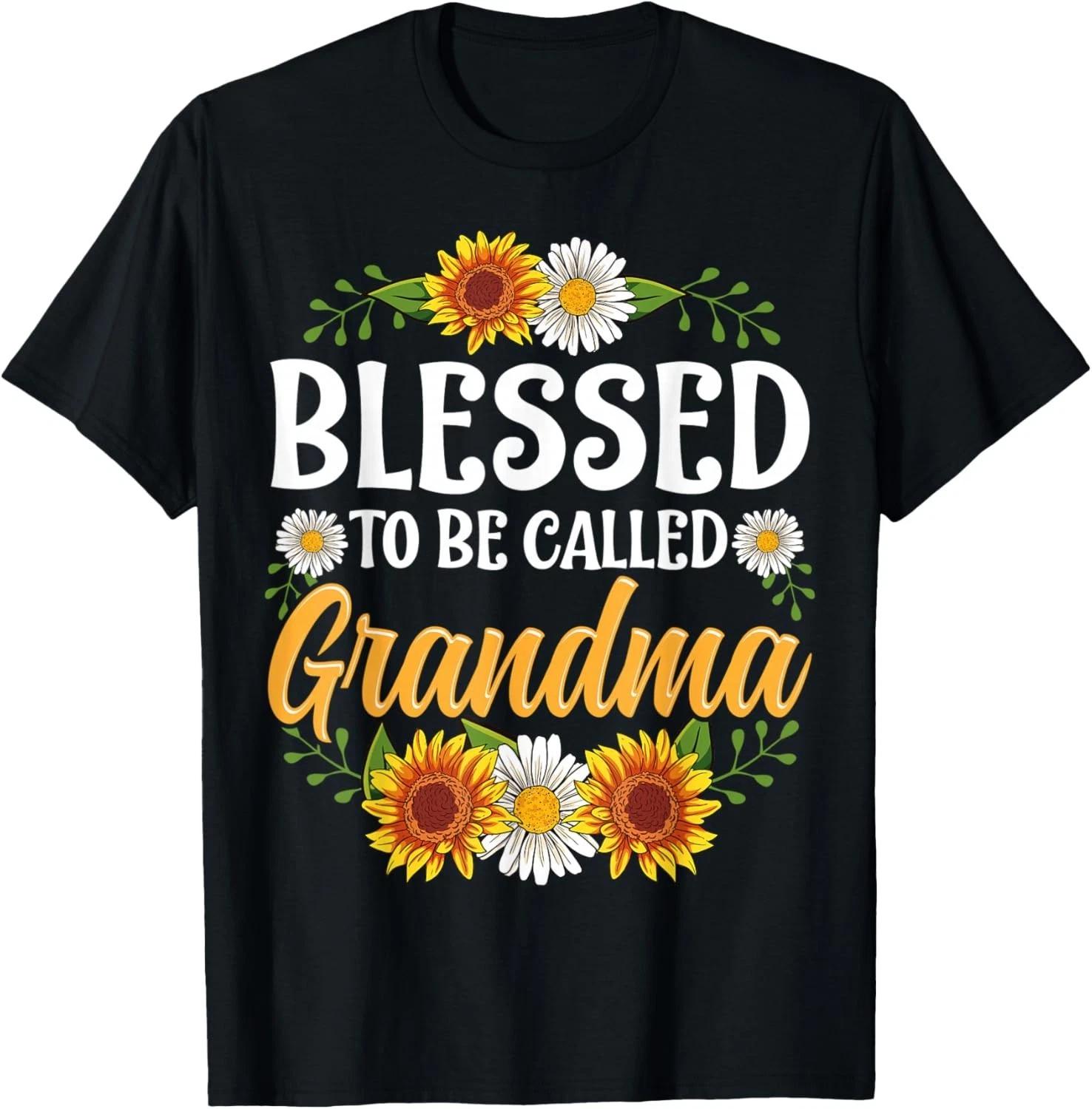 Blessed To Be Called Grandma Shirt Mothers Day Gift Unisex T-Shirt S