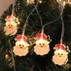 Christmas Snowman Tree LED String Lights - Holiday Décor for Windows