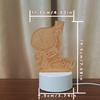 USB astronaut 3D night light bedroom living room decorative light room desk lamp