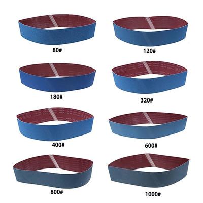 Blue Zirconium Corundum Sanding Belt Excellent for Stainless Steel & Metal