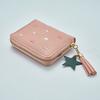New Tassel zipper Wallet ladies short Korean version of the Multifunctional cute style Female Coin Purse