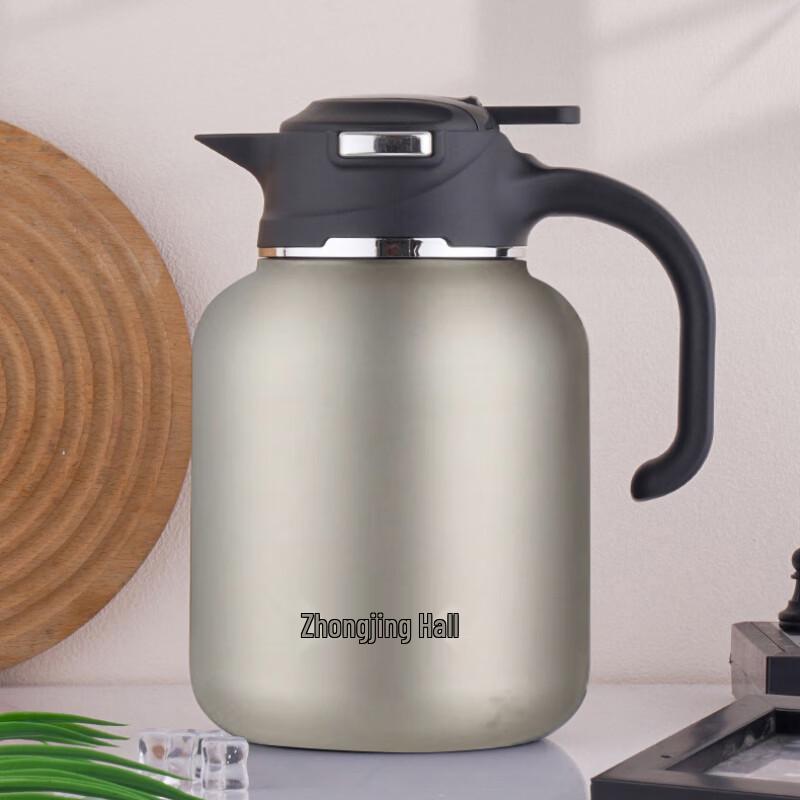Zhongjing Tang 1.5L Smart Temp Display 316 SS Insulated Tea Pot