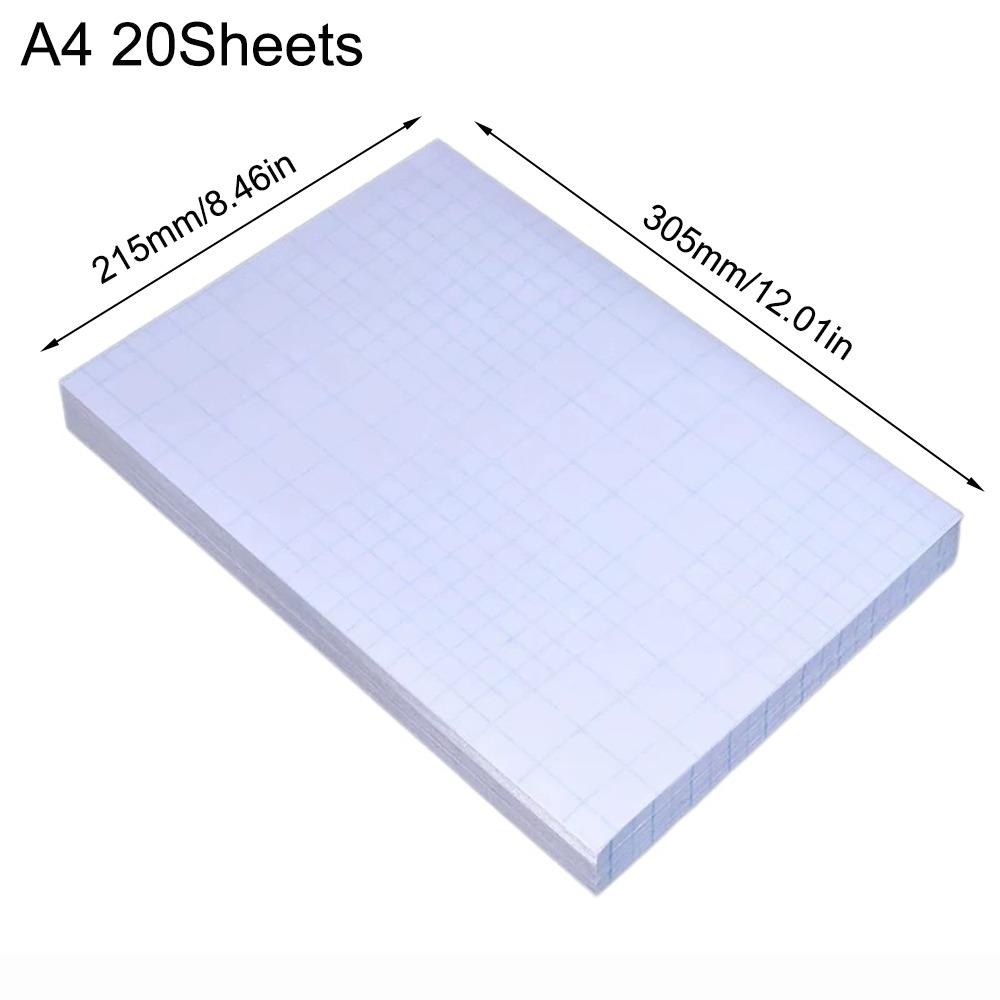 A4/A5/A6 Glossy Film Waterproof Vinyl Sticker New Vinyl Laminating Film Office&Home Use
