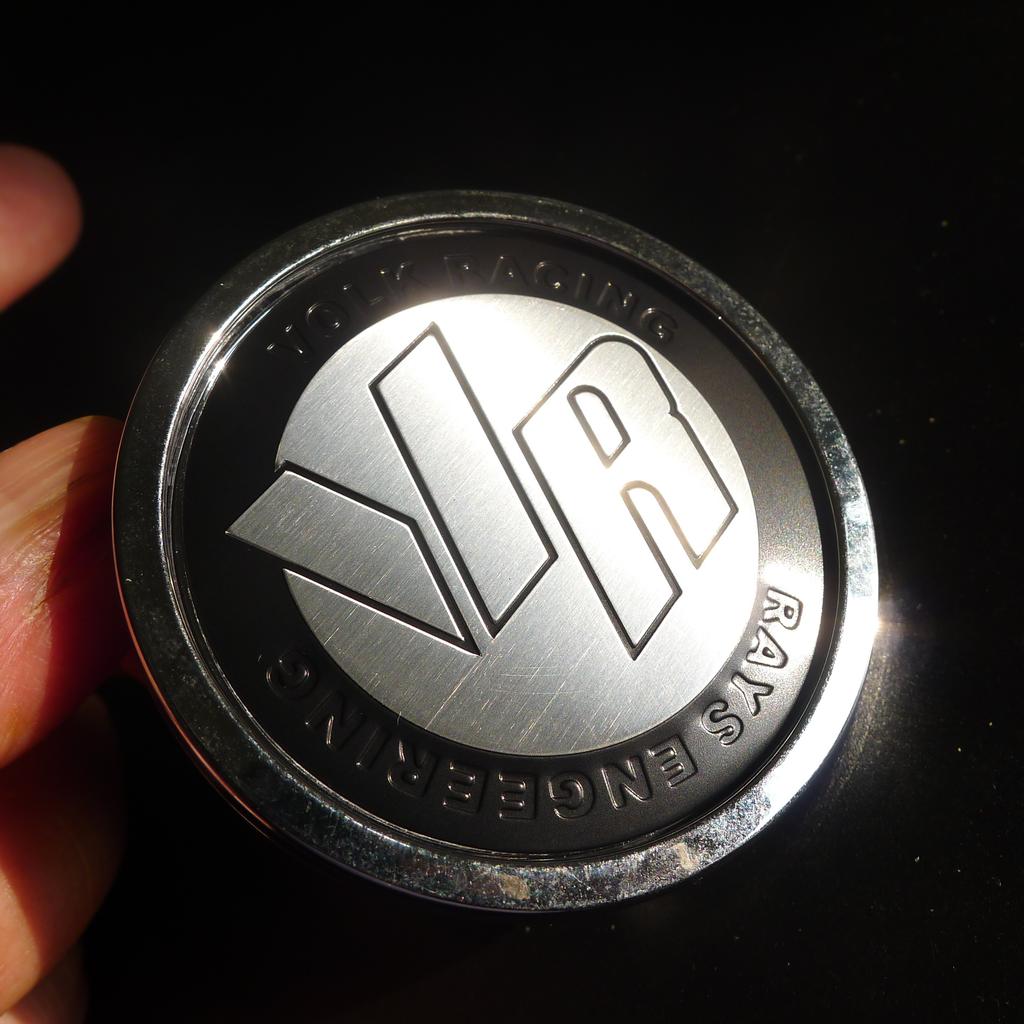 4 Stück 58mm Felgendeckel Nabe für Volk Rays Racing VR 52mm Felgen Abdeckung Logo Emblem Abzeichen Auto Styling Zubehör