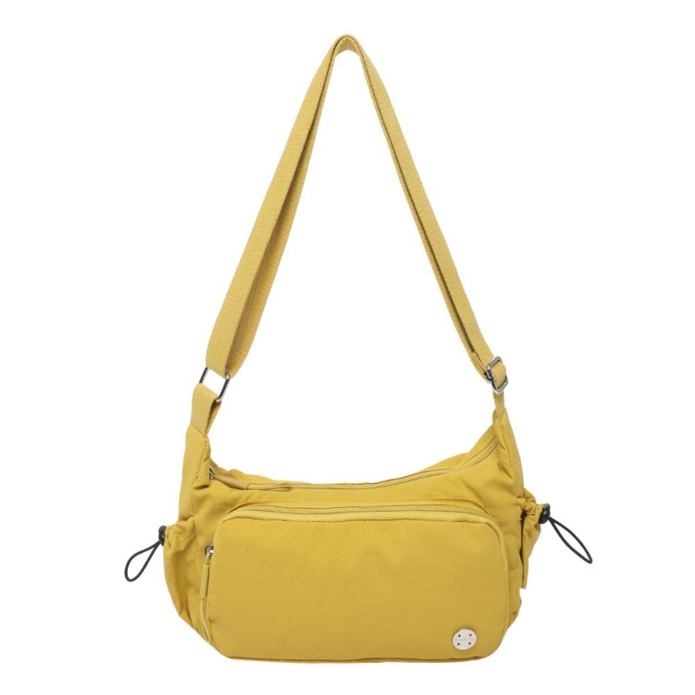 

Designer Nylon Shoulder Bag Casual Commuting Sling Bag Fashion Cross Body Bag Men Women жёлтый