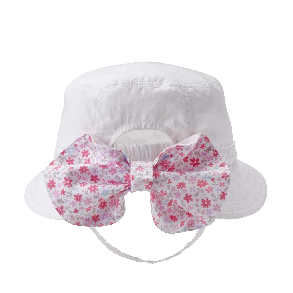 Hat Girls Kids Baby S [MIKI HOUSE] 12-9101-262 48-50 White/Pink