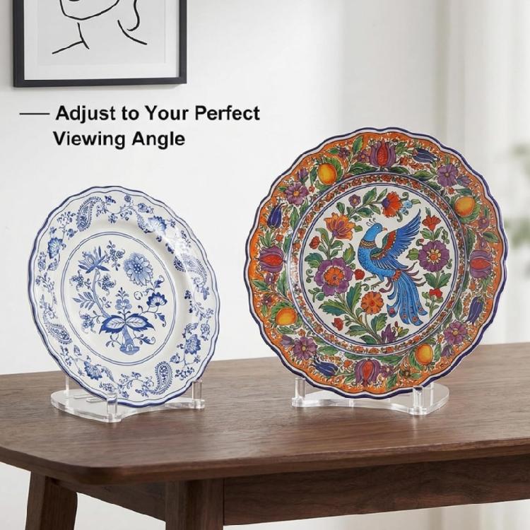 Plate Holders Easels Display Stand,Plate Stands for Display Tabletop Picture Stand Small Easels for Display Pictures Book
