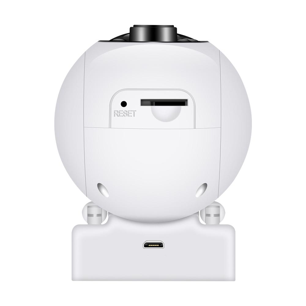 Wireless Security Camera Outdoor Home 360° Panoramic 2.4GHz WiFi 1080P Dome Cam