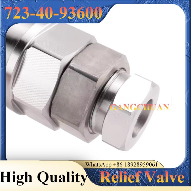 Main Relief Valve 723-40-93600 7234093600 for PC200-8 PC220-8 Excavator Parts