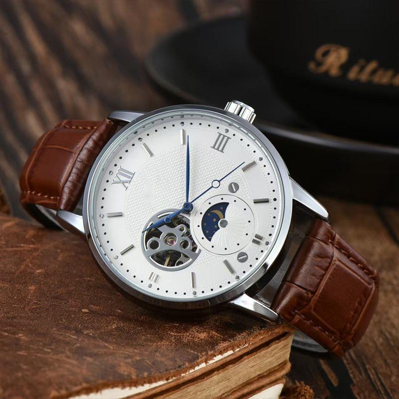 Herrenuhr, Vollautomatische Mechanische Uhr, Herrenuhr, Wasserdichtes Armband Tourbillon Uhr