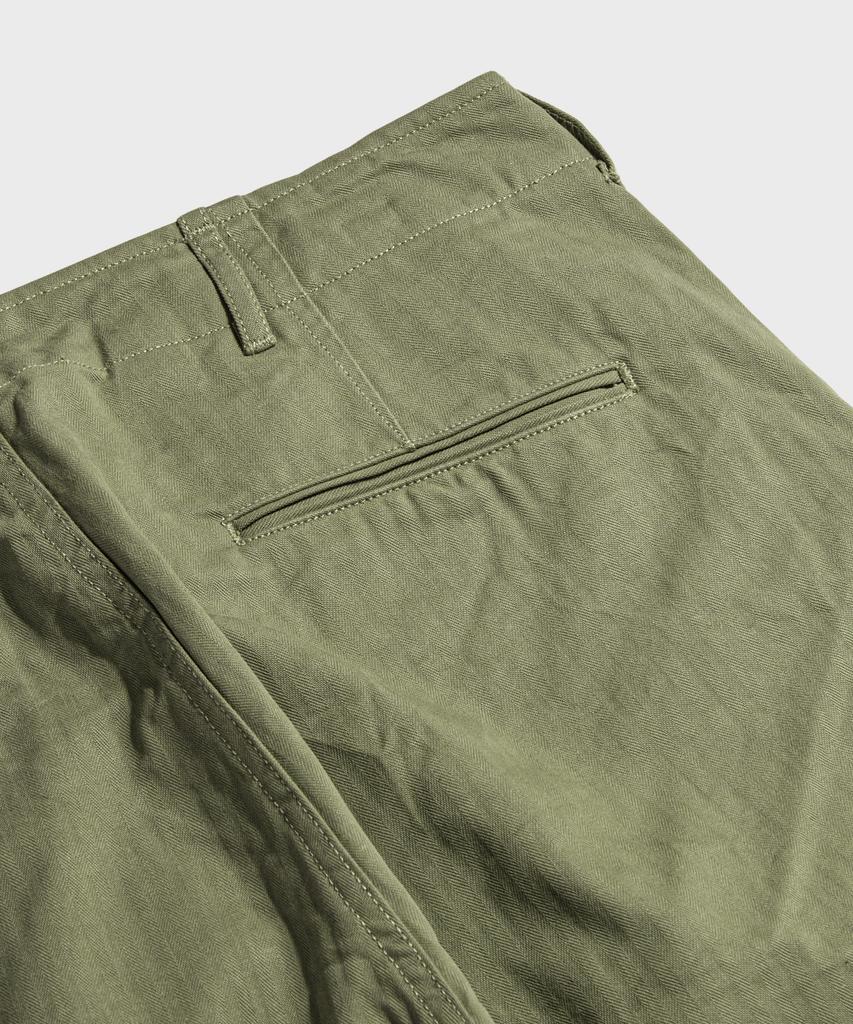 Beulonseun Us Army M-41 Hbt Fatigue Trousers Olive