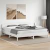 VidaXL Bed Frames and Headboards, Slat Bed Base, Adult Bed, Double Bed for Bedroom Interior, White 180x200 3207198