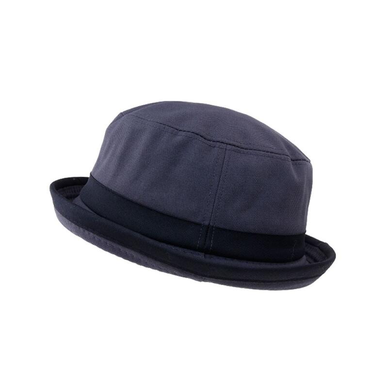 

Oversized two-tone men s bucket hat with a dried brim and large pork pie hat XL (62cm)