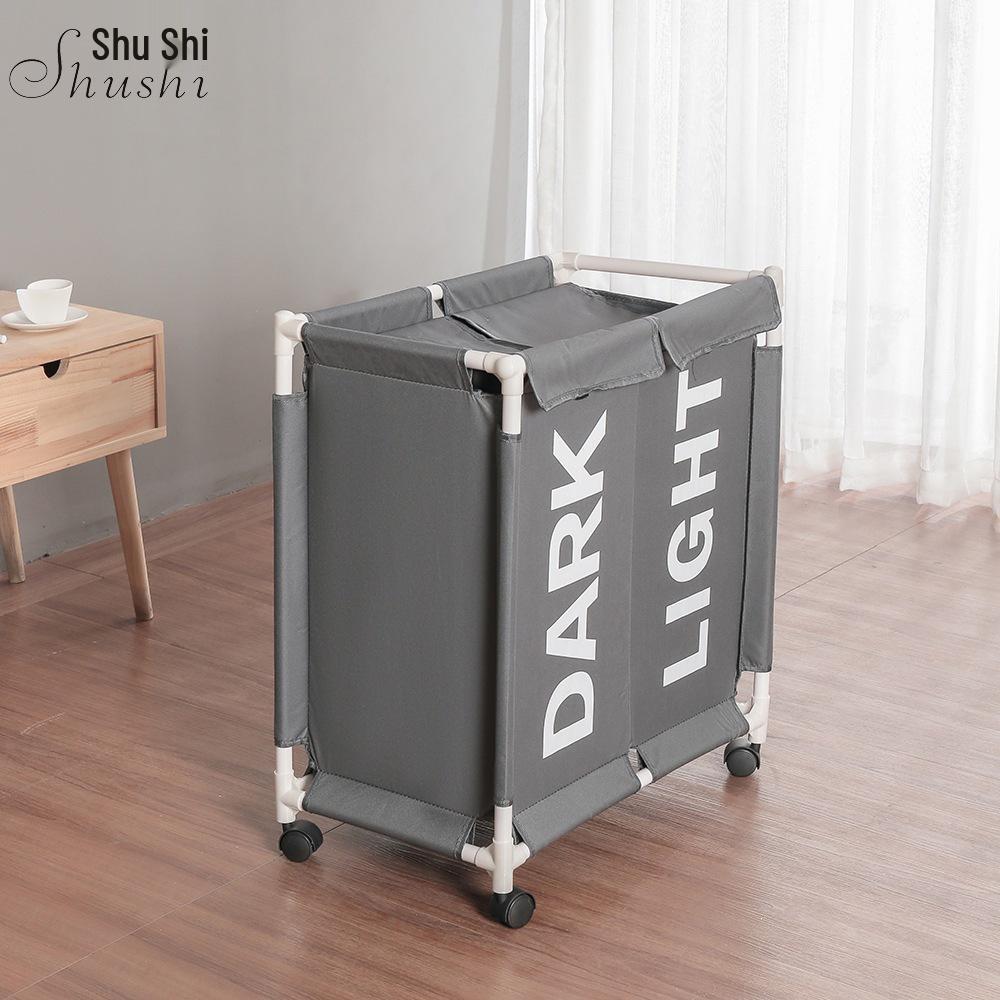 Junhao Household Dustproof Oxford Cloth Laundry Hamper & Storage Basket