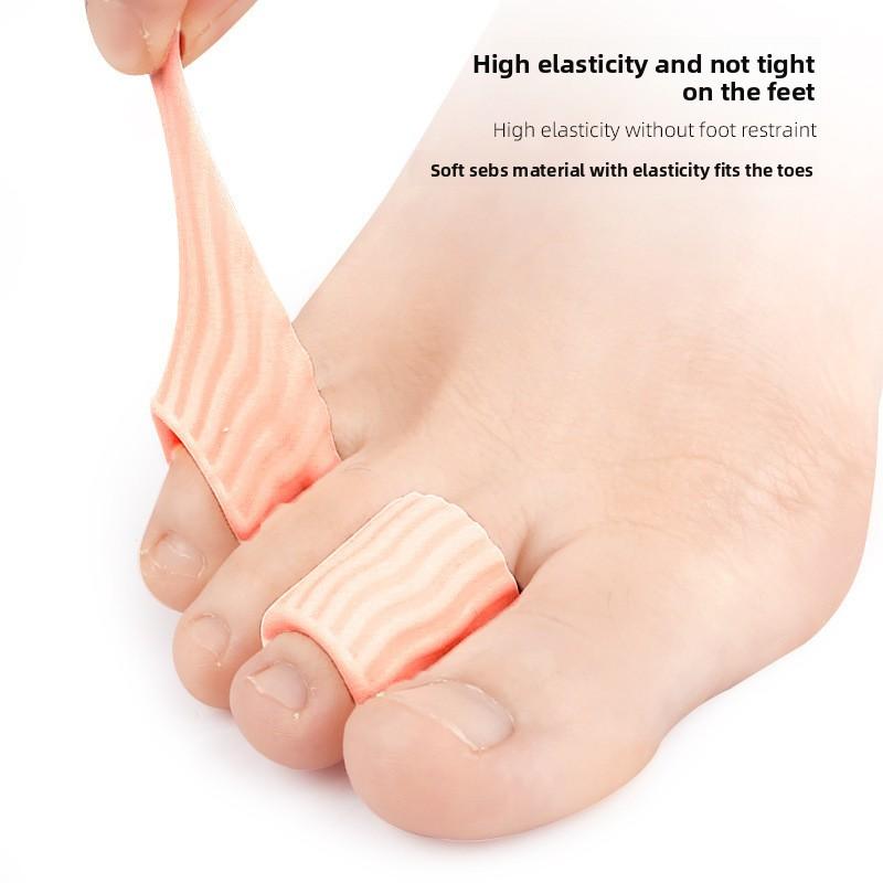 Zehenschutz für kleine Zehen, Hühneraugenabdeckung, High Heels, Weich, Anti-Scheuern, Zehenschutz, Blasenabdeckung, Hühneraugenabdeckung, SEBS-Fingerabdeckung, Kann zugeschnitten werden