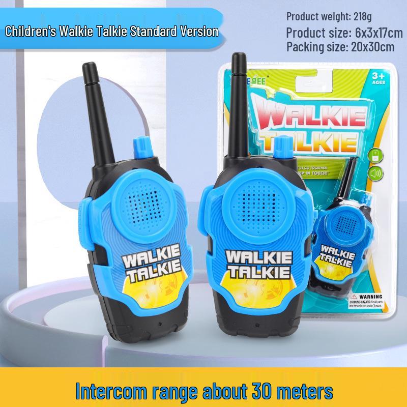 Kinder Walkie Talkie Set: 2-teiliges Eltern-Kind-Interaktives Drahtloses Anrufspielzeug, Smarte Outdoor-Kommunikation.