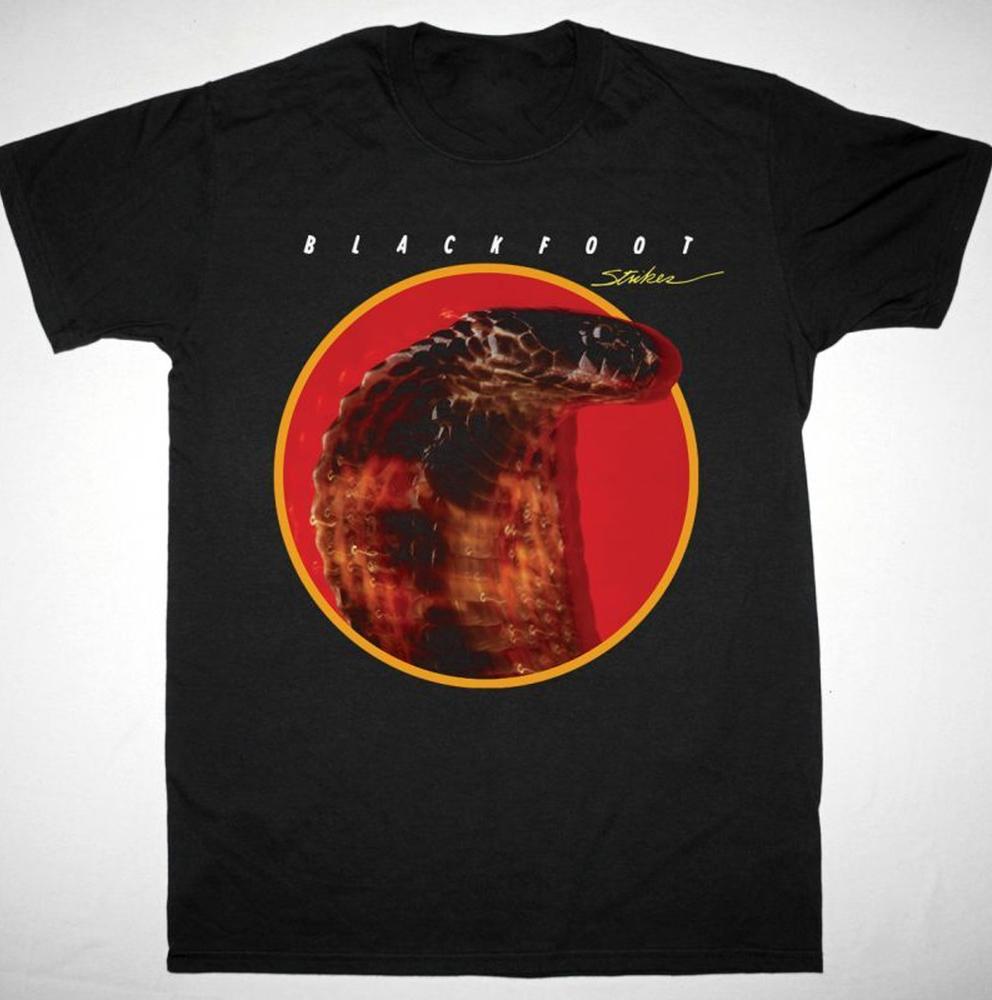RETRO Blackfoot Band T-Shirt Schwarz Unisex Tee S bis 5XL 1PT334