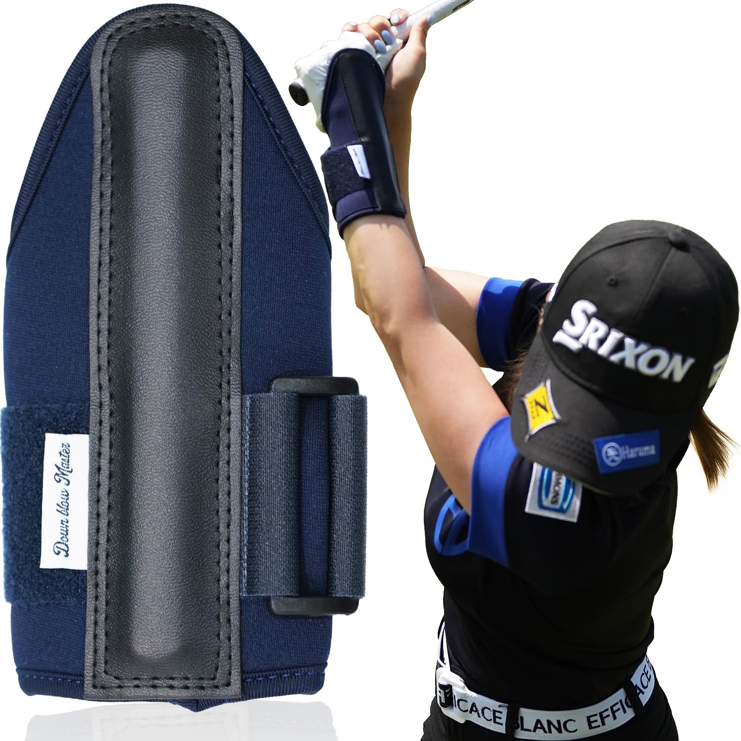 

Тренажер под наблюдением профессионального гольфиста Каори Даун Блоу Мастер Коррекция запястья Свинг для и Гольфистов [Гольф Аояма] Праворукий Левша