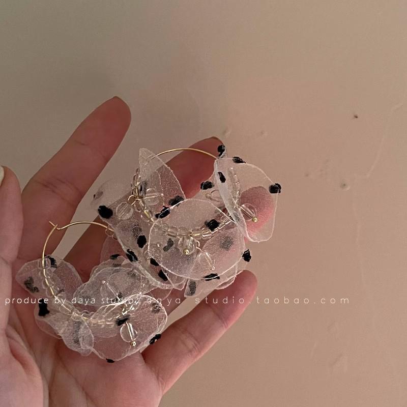 French Retro Zircon Pearl Stud Earrings - Elegant, Versatile Light Luxury Design for Women