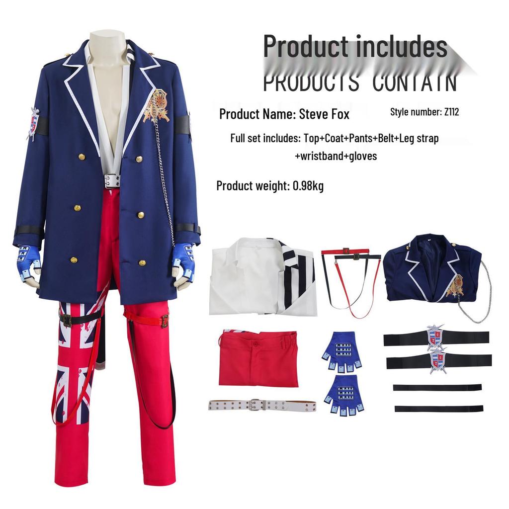 Tekken 8 Steve Fox Cosplay Costume