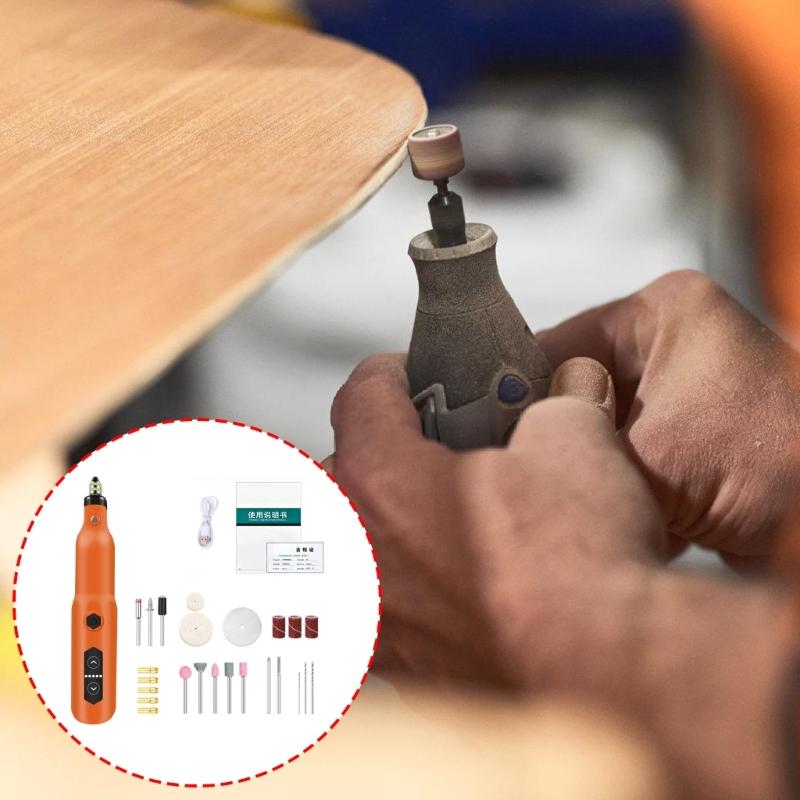 Vysoce účinný víceúčelový ergonomický držák rotačního nástroje 5stupňové nastavení pro domácí použití, řemesla s LED osvětlením