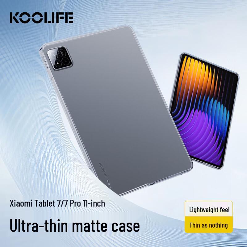 

Прозрачный защитный чехол KOOLIFE из ТПУ для планшетов Xiaomi и Redmi Xiaomi Pad 7/7 Pro 11.2-inch