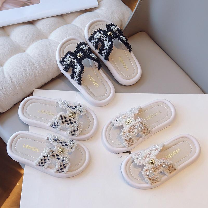 Girls' Flip-flops - One-piece Casual Soft-soled Shoes