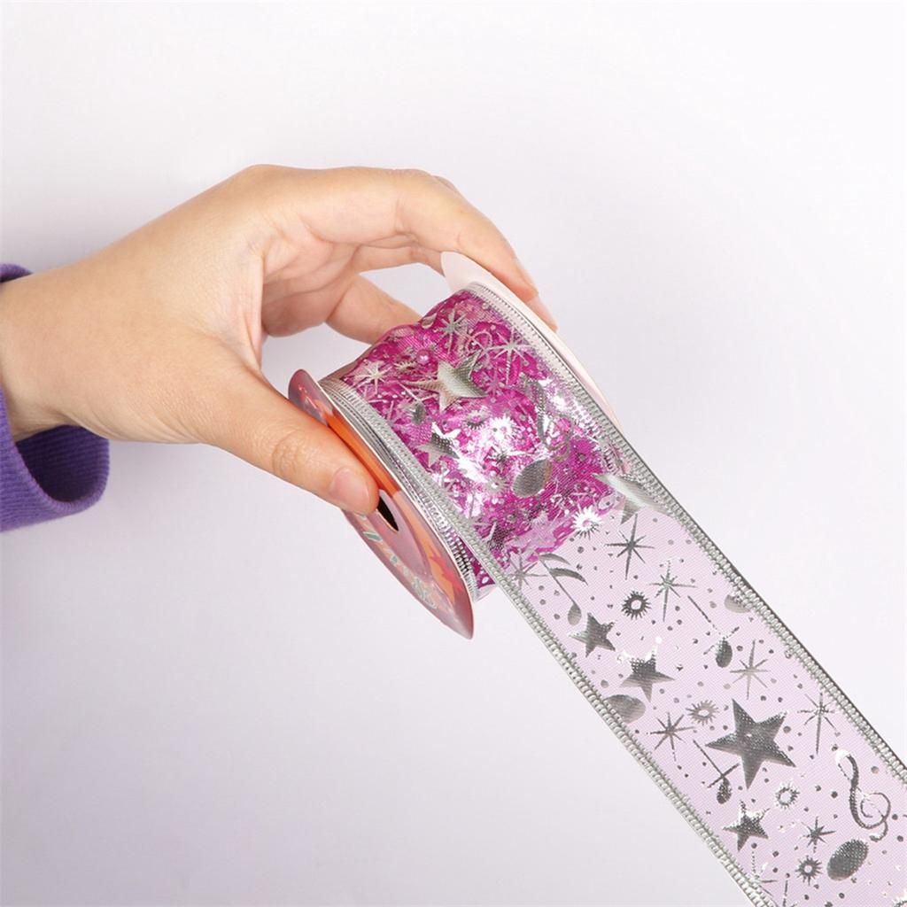 Christmas Ribbon Gift Box Packaging Gift Ribbon Christmas Tree DIY Decoration Christmas Decoration