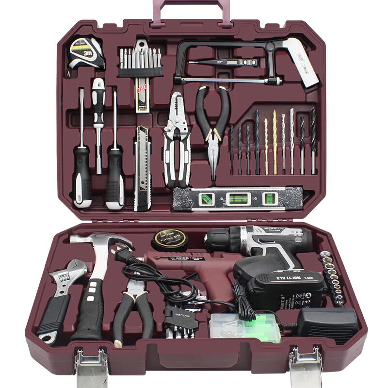 21V Industrial Lithium Electric Drill Set