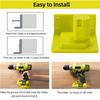 5-20 ks Nástěnný úložný stojan na stroje pro držák baterií Ryobi 18V Lithium Heavy Duty Závěs na elektrické nářadí do dílny a garáže