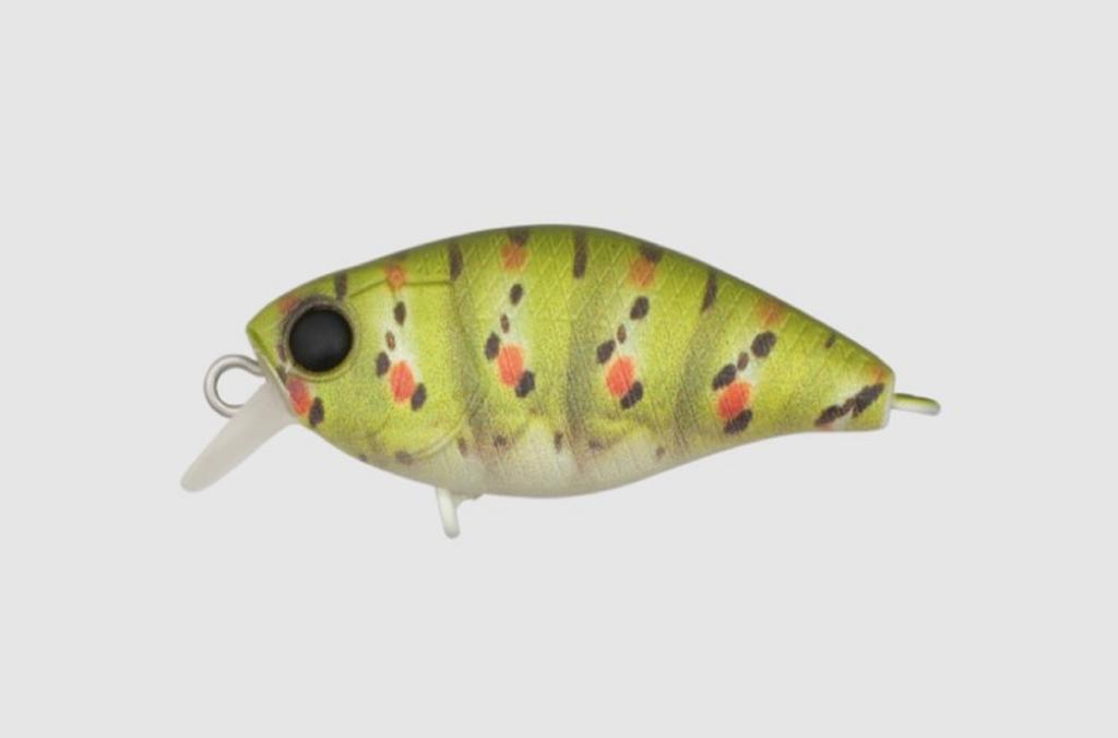 Jackall Chubby Micro 30F Floating Lure RT Green Caterpillar (1814)