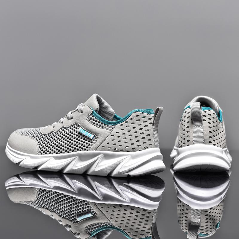 Мужские кроссовки Мужская обувь Повседневная сетчатая дышащая мужская обувь Тренажерный — фото 7