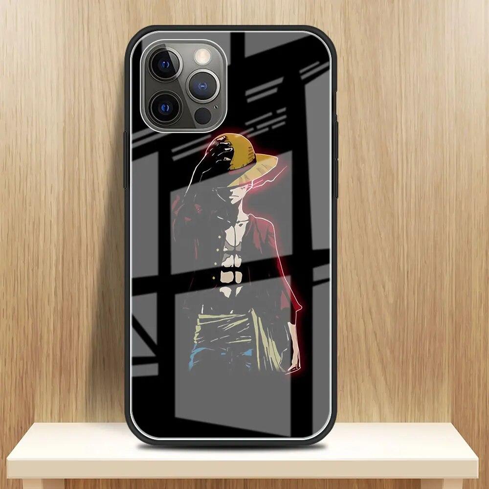 

Скляний чохол для Apple iPhone 13 11 14 Pro 12 7 8 Plus SE 2022 XR X XS Max 6 6S Загартований чохол для телефону Аніме Цільний iPhone 13 Pro