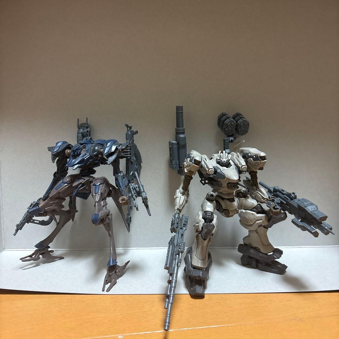 Used Bandai 30MM Armored Core 6 Plastic Model Set Nightfall Steel Haze