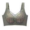 Anti-Light Large Bust Lift Support Underwire Bra with Back Closure.