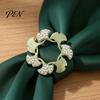 Plants Lapel Accessory Faux Pearl Leaf Brooch for Women, Vintage Theme Pin, Nature Inspired Clothing Jewelry Wedding Party Prom Women