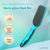Nano Glass Foot Grinder Dry and Wet Dual-purpose Foot Washboard Long Handle Curved Arch Foot Plate Foot Grinding Artifact To Remove Dead Skin