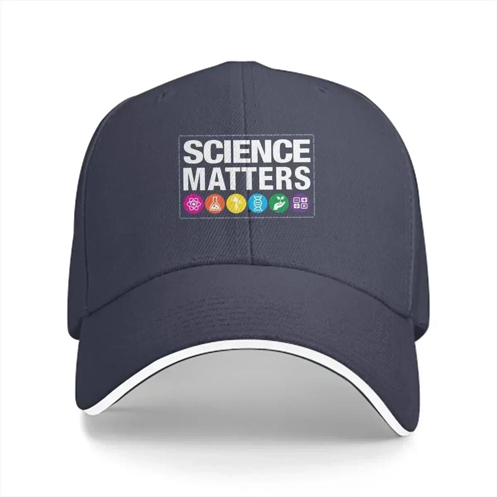 Science Matters Essential Baseball Caps Peaked Cap Chemistry Sun Shade Hats for Men Women
