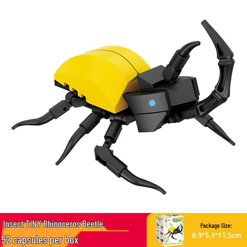 Fangcheng Children's Educational Insect Model Building Set: Butterfly, Scorpion & Centipede Puzzle Toy