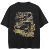 Streetwear Chariot Graphic T-Shirt Cotton Unisex Tops Tees Summer Short Sleeves T Shirt