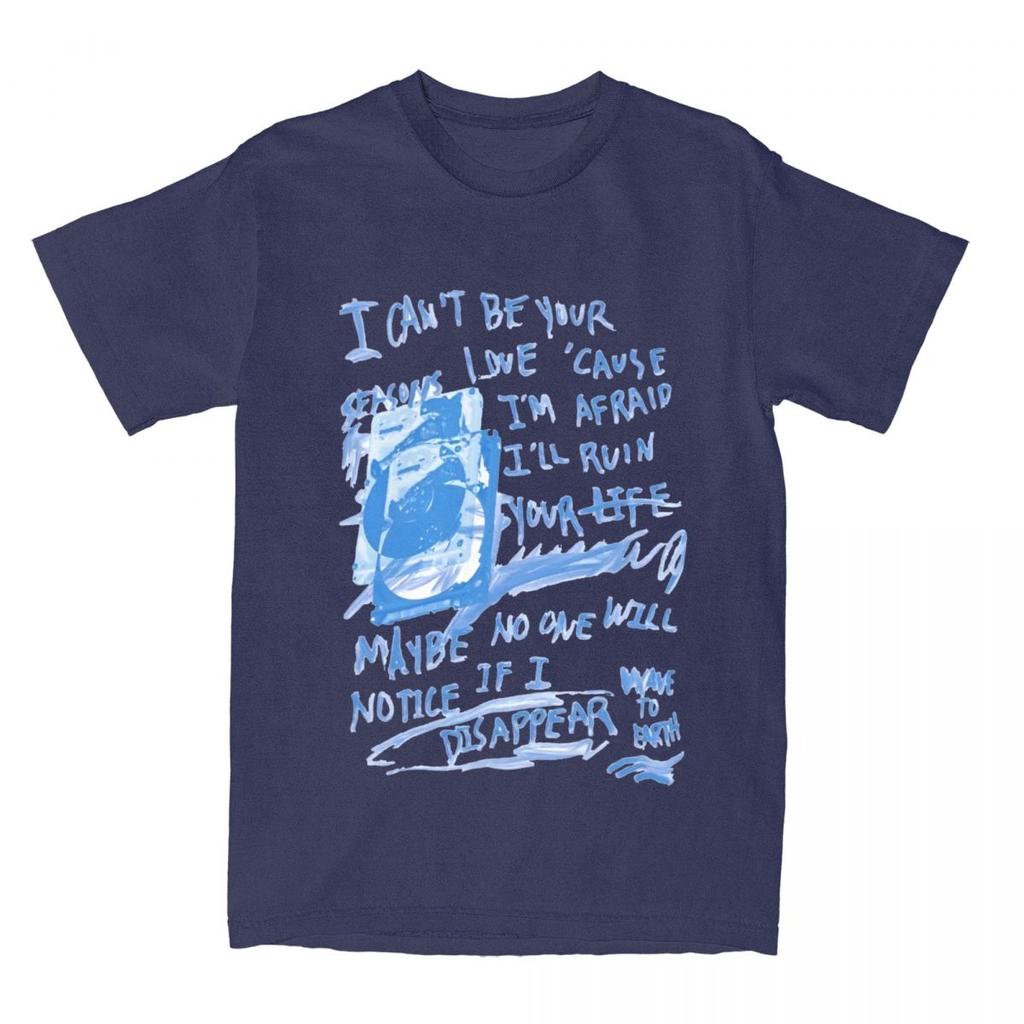 Wave To Earth T-Shirt Hip Hop Seasons Lyrics Fan Art Harajuku T-Shirts Kurzarm T-Shirt Reine Baumwolle O-Ausschnitt Übergroße Kleidung