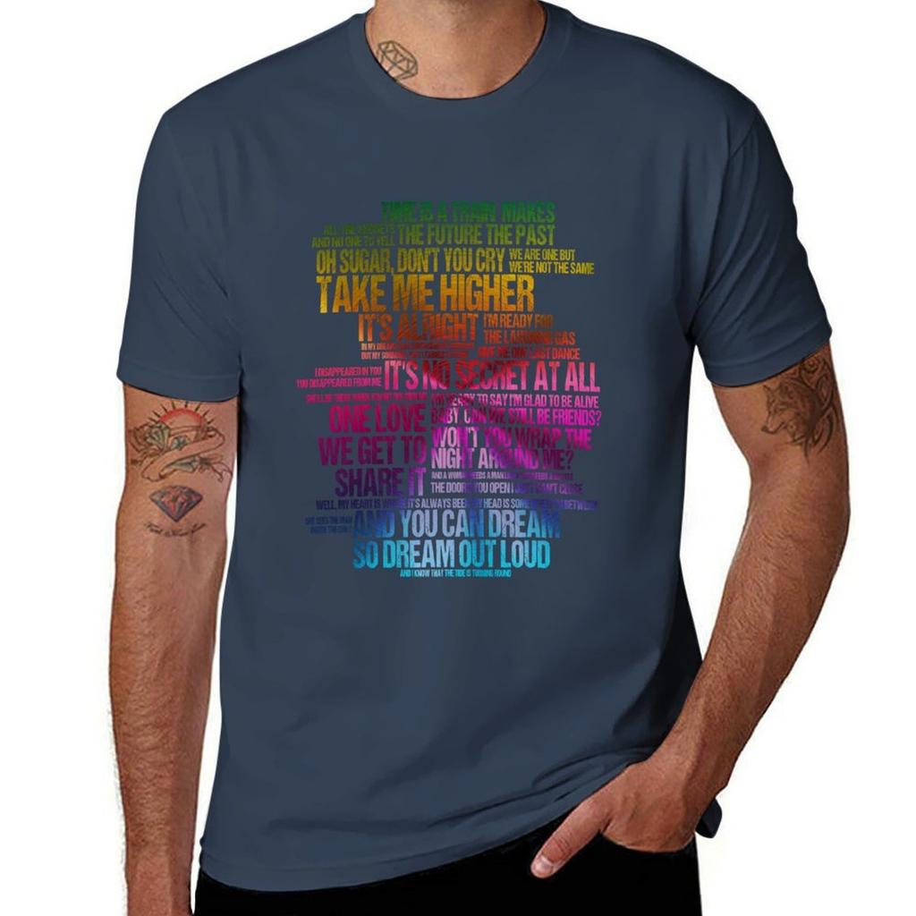 Achtung Baby Quotes Cloud Tshirt Casual Fashion Print Tee Top