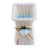 Reusable Plastic Flower Vase Home Decoration Delicate Designed Vase (Color Random)