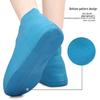 Latex Rain Shoe Covers, Durable & Portable for Men & Women, Ideal for Outdoor Travel, Mud & Water Protection.