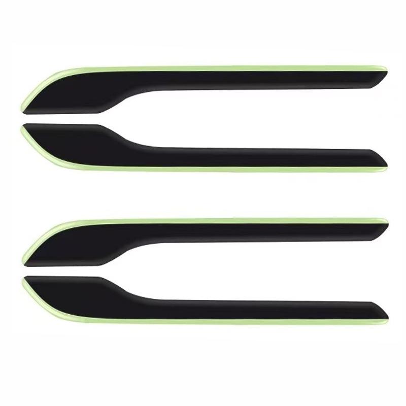 Tesla Model Y/3 Luminous Anti-Scratch Door Handle Stickers - Decorative Night-Glow Car Accessory