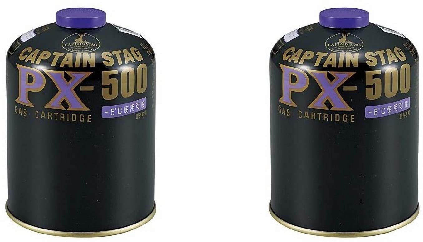 

[Ексклюзив від Amazon.co.jp] Картриджі зі звичайним газом Captain Stag PX-500 (Набір з 2) UZ-12108