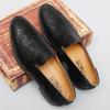 Tägliche Slipper Herren Schlichter Stil Niedriger Absatz Business Casual Schuhe Atmungsaktiv Leicht Bequem Jugend Friseur Herrenschuhe